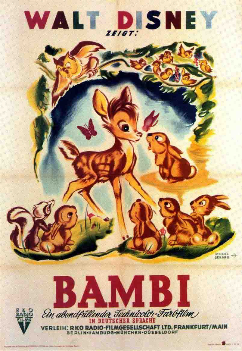 Bambi Movie Poster